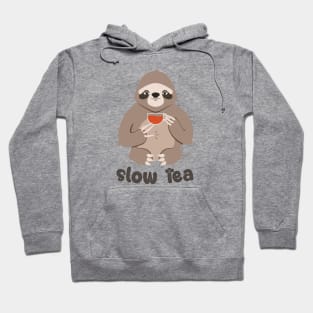 Slow Tea Sloth Hoodie